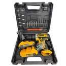 Furadeira/Parafusadeira de Impacto 48V – Combo Premium com Dupla Bateria e Kit Completo de Acessórios