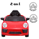 Carro Elétrico 12V de Passeio Infantil com Luz Som e Controle Remoto (Rosa)