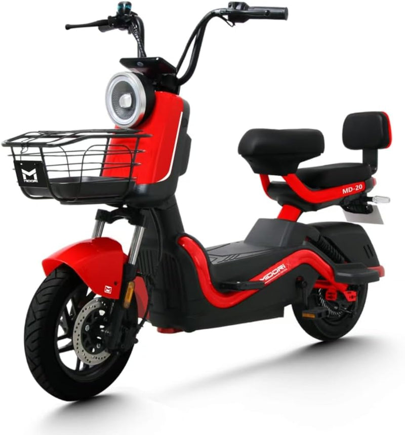 Bicicleta Elétrica Scooter Autopropelida Freio a Disco 650W 48V MD-20 Midori