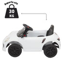 Carro Elétrico 12V de Passeio Infantil com Luz Som e Controle Remoto (Rosa)