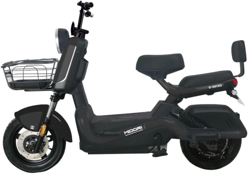 Bicicleta Elétrica Scooter Autopropelida Freio a Disco 650W 48V MD-20 Midori