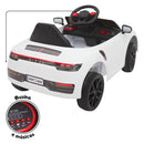 Carro Elétrico 12V de Passeio Infantil com Luz Som e Controle Remoto (Rosa)