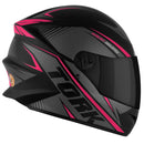 CAPACETE FECHADO PRO TORK R8 VERMELHO TAM. 58 VIS. FUMÊ