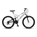 Bicicleta Colli 148 Aro 26 – Dupla Suspensão, 21 Marchas e Freios V-Brake | Aro Aero 36 Raias