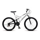 Bicicleta Colli 148 Aro 26 – Dupla Suspensão, 21 Marchas e Freios V-Brake | Aro Aero 36 Raias