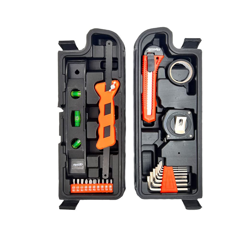 Sparta Maleta de ferramentas kit com 129 peças