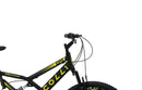 Bicicleta Colli 148 Aro 26 – Dupla Suspensão, 21 Marchas e Freios V-Brake | Aro Aero 36 Raias
