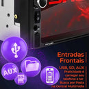 Central Multimidia Onix Joy Espelhamento Bluetooth Mp5 Moldura 2 Din Câmera de Ré