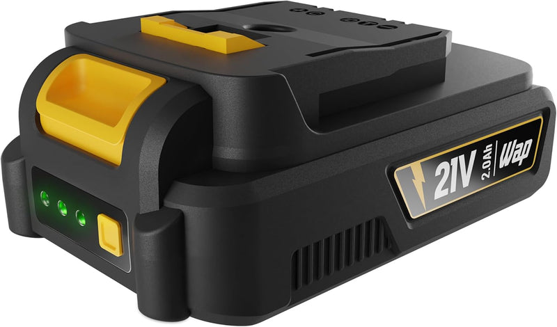 WAP Parafusadeira e Furadeira com Impacto à Bateria 3/8" 21V K21-ID01, com Maleta Organizadora, Torque 21 Níveis, Bivolt