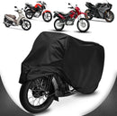 Capa de Cobrir Moto Couro Impermeável Anti-uv Não Risca Tamanho M Titan Factor Fazer