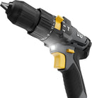 WAP Parafusadeira e Furadeira com Impacto à Bateria 3/8" 21V K21-ID01, com Maleta Organizadora, Torque 21 Níveis, Bivolt