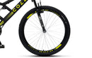 Bicicleta Colli 148 Aro 26 – Dupla Suspensão, 21 Marchas e Freios V-Brake | Aro Aero 36 Raias