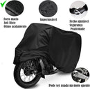 Capa de Cobrir Moto Couro Impermeável Anti-uv Não Risca Tamanho M Titan Factor Fazer