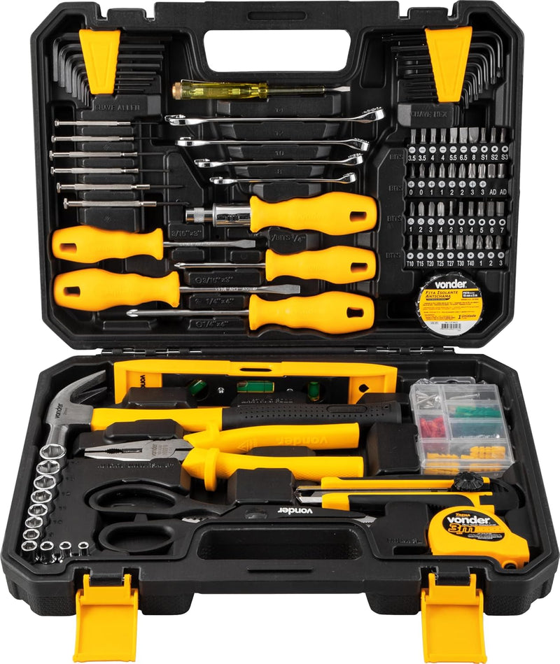 Jogo De Ferramentas Com 163 Peças Vonder