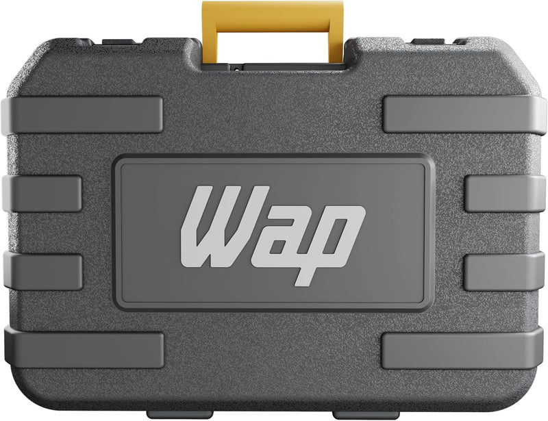 WAP Parafusadeira e Furadeira com Impacto à Bateria 3/8" 21V K21-ID01, com Maleta Organizadora, Torque 21 Níveis, Bivolt