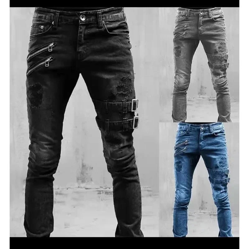 https://ae01.alicdn.com/kf/Sec4d76622c8e42908fd22a52e68b7413O/Ripped-Punk-Gothic-Zipper-Denim-Pants-Hip-Hop-Tapered-Leg-Slim-Fit-Jeans-Men-Distressed-Moto.jpg