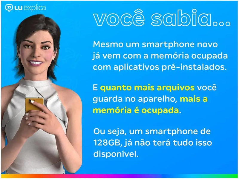 Smartphone Motorola Moto G15 256GB Grafite 4G 12GB 6,7" Câm. Dupla Selfie 8MP