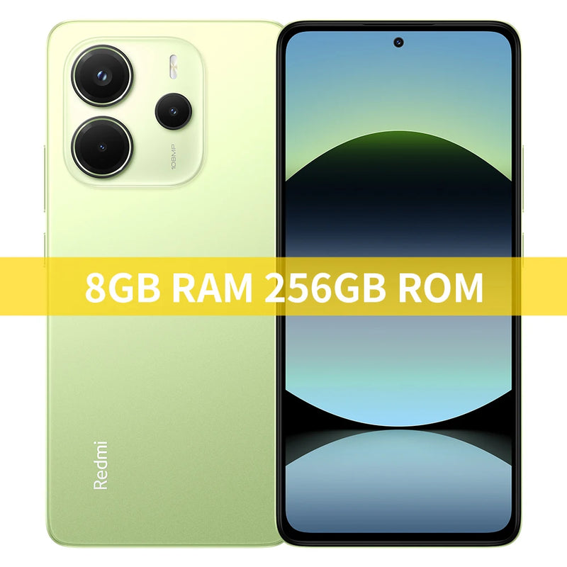 1. Xiaomi Redmi Note 14 4G Global – 8GB + 256GB, Tela 6.67" AMOLED, Câmera 108MP, Bateria 5500mAh 33W